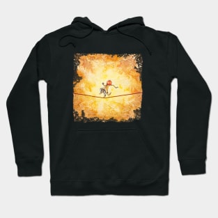 Pumpkin Tightrope Walker Hoodie